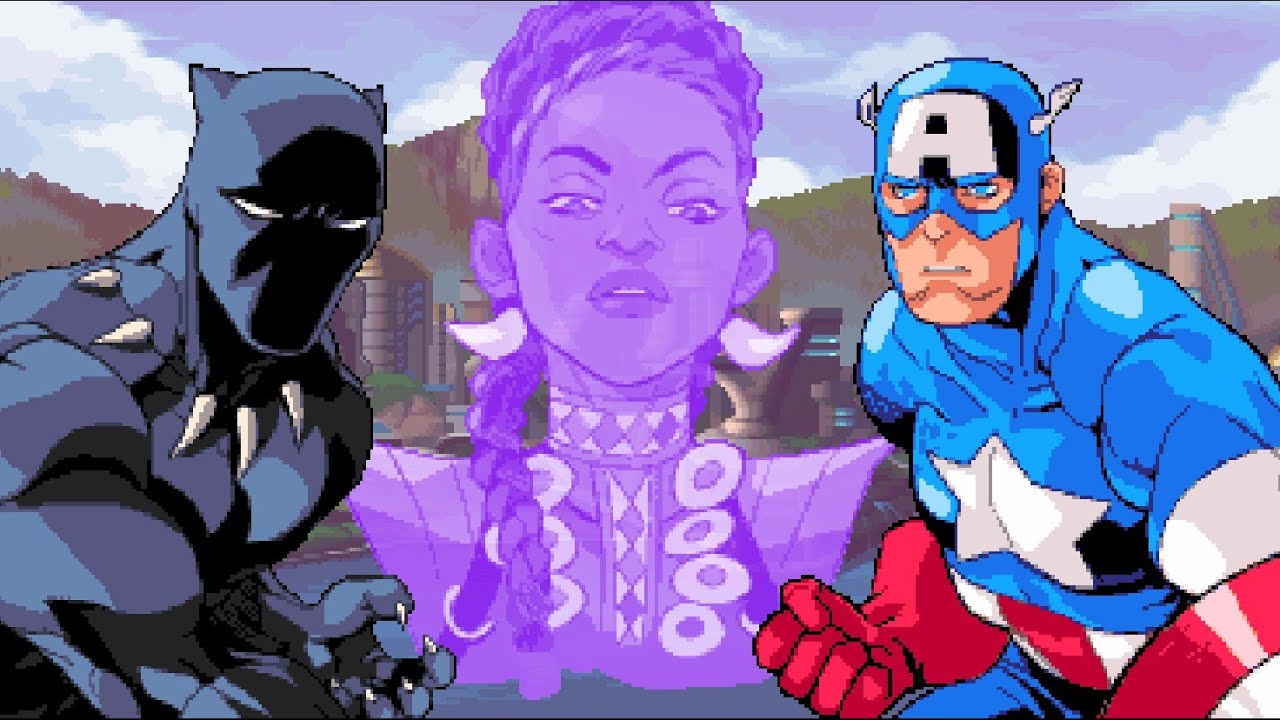 Marvel Cosmic Invasion | Pantera Negra e Capitão América 