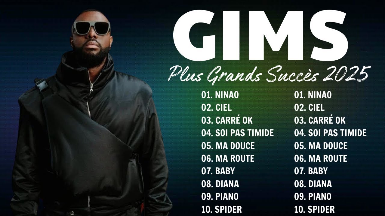 Best Musique GIMS ☀️ Top Musique Gim's 2025 || Mix Spécial GIMS 2025