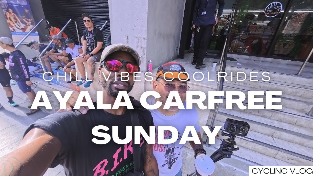 Car-Free Sunday on Ayala ave 🚲✨ | Manila Cycling community. 