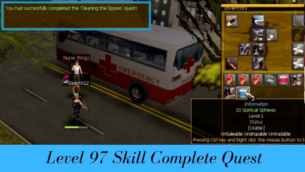 🎮10 Spiritual Spheres || Level 97 Skill Complete Quest || RAN Online
