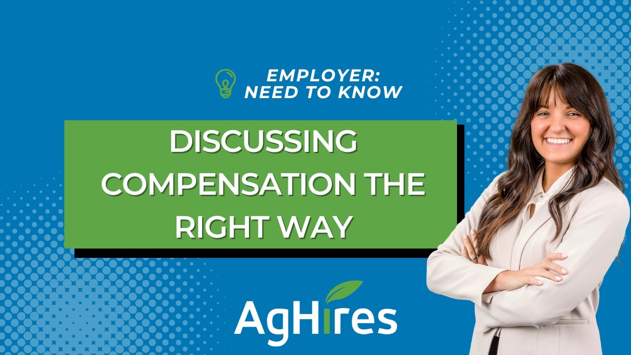 Discussing Compensation the Right Way