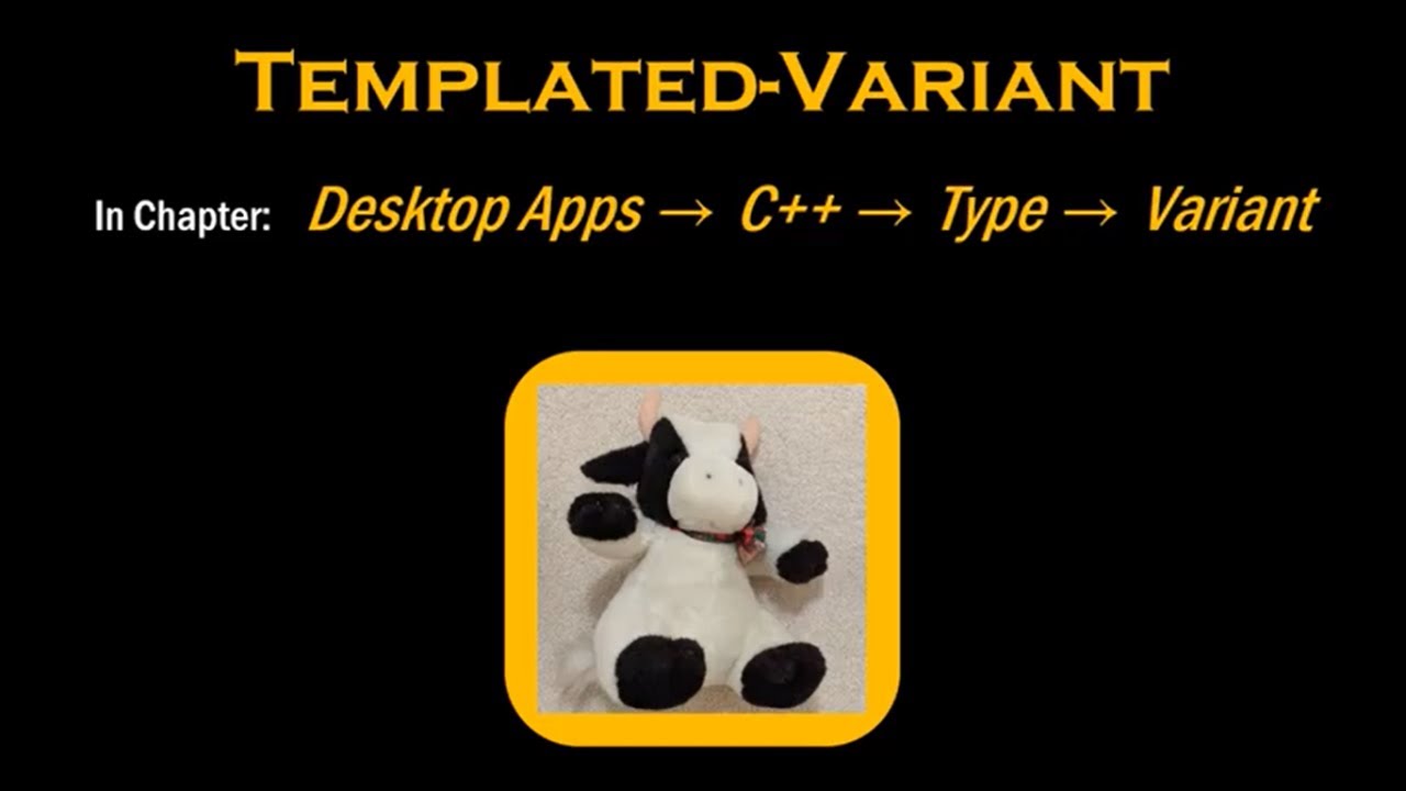 C++: Templated-Variant