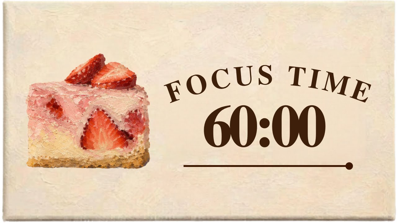 [Pomodoro Timer] 2H Deep Focus ☕ Lo-Fi Study Music 📖 Trust your process.
