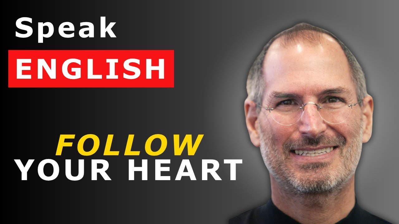 Learn English with Steve Jobs | His Most Powerful Speech