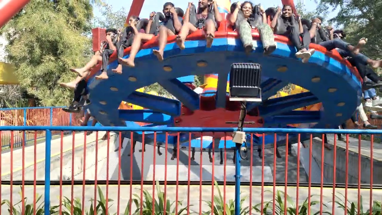 #Wonderla #hyderabad location #equinox ride most funny and thrilling ride 