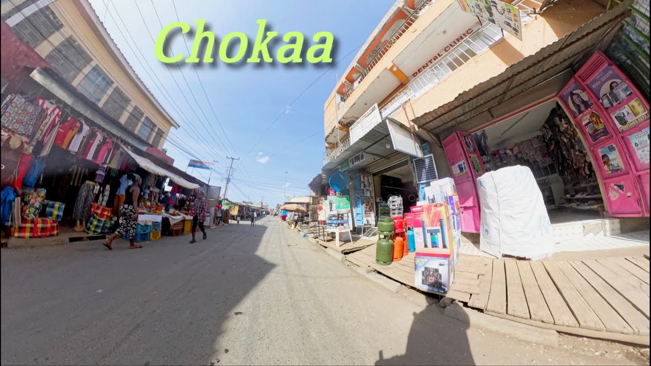Chokaa Estate Market Walkthrough Tour | From Njiru via Kangundo Road