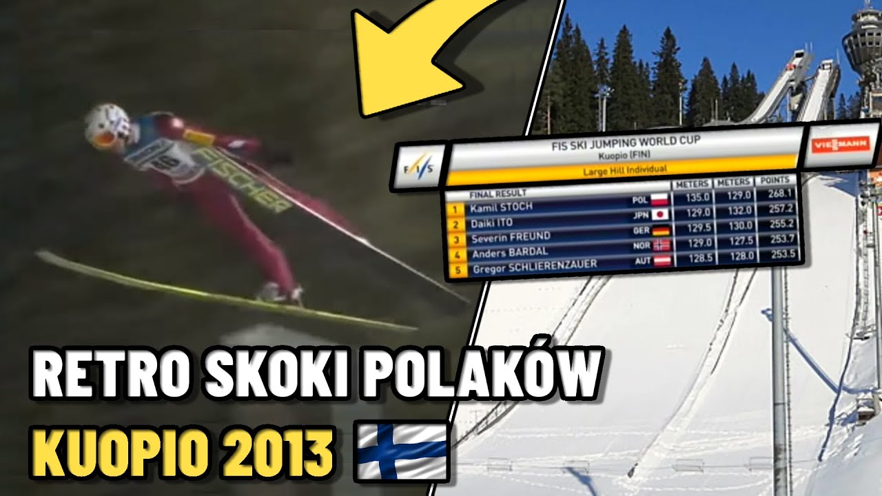 RETRO SKOKI POLAKÓW - KUOPIO 🇫🇮 | HS127 | PUCHAR ŚWIATA | 12.03.2013