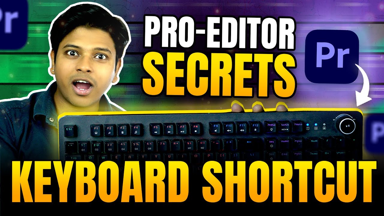 Time-Saving Premiere Keyboard Shortcut Keys ⚡|| How to Set Shortcuts in Premiere pro🔥🔥