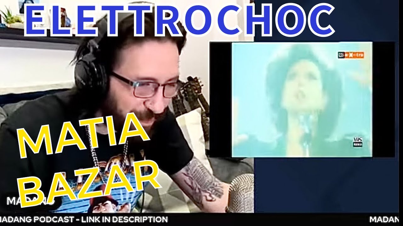 METALHEAD REACTS| MATIA BAZAR - ELETTROCHOC 🔥🔥🔥