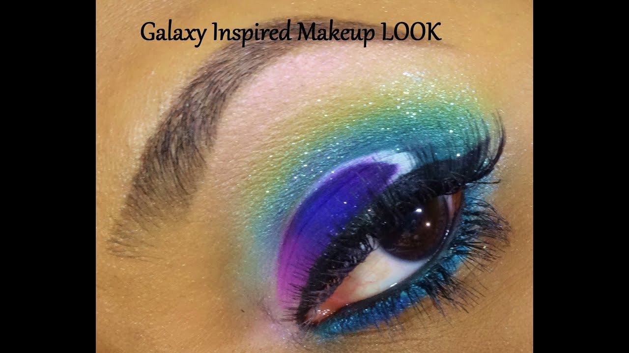 Galaxy Inspired Eye LOOK | MAKEUP TUTORIAL