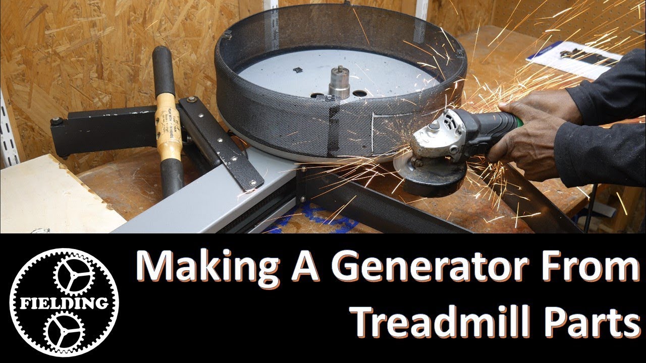Building a Prototype Generator From Treadmill Parts, and Channel Update: 053