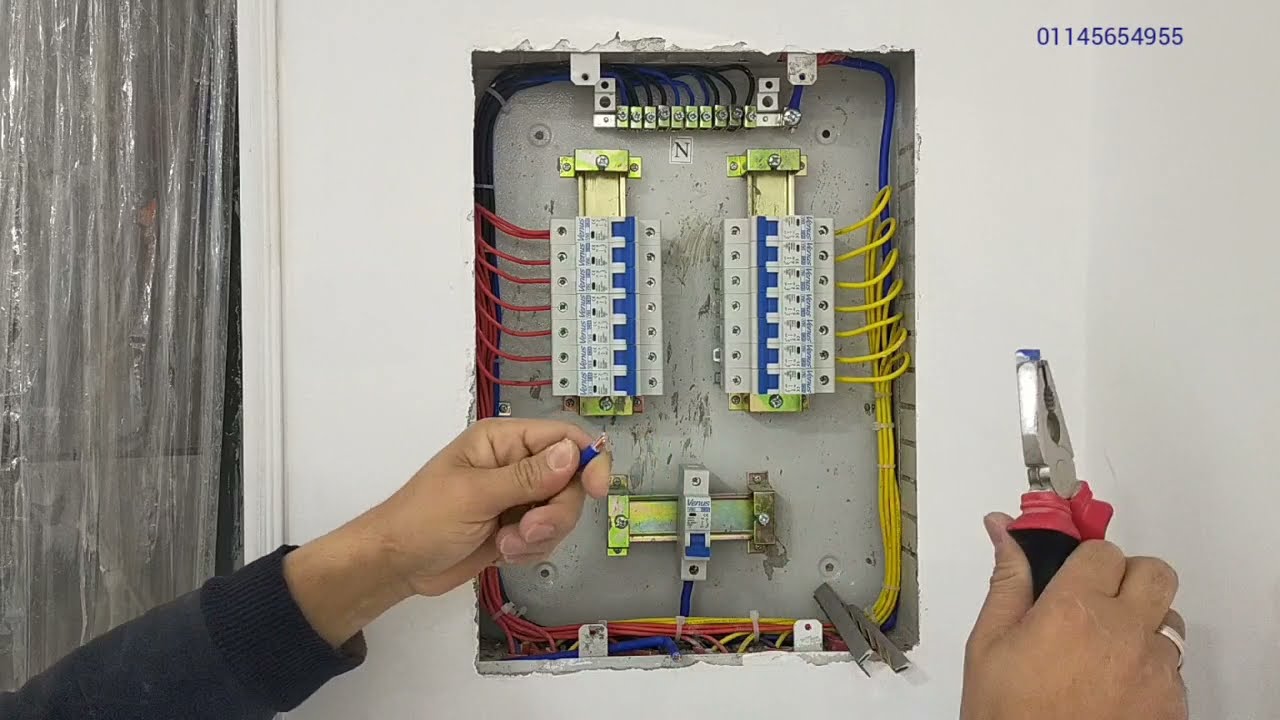 Расшифровка блокировки 18-строчного электрощита