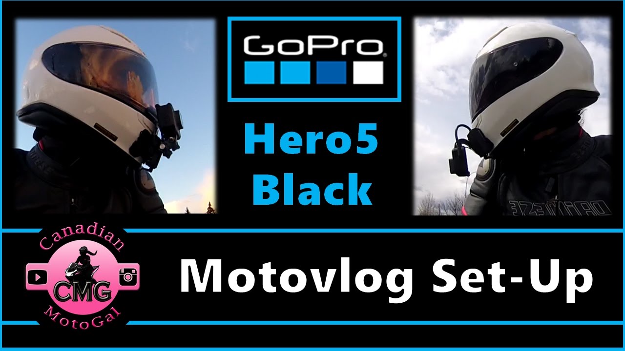 GoPro Chin Mount on Motorcycle Helmet | J-Hook Chin Mount | Chin Mount DIY | GoPro Mic Adaptor Mount