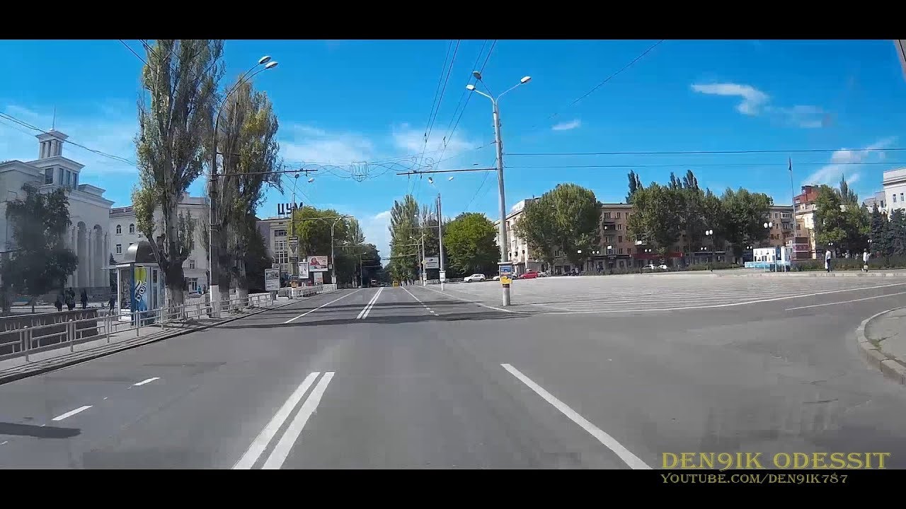 Херсон начало лета 2017 проспект Ушакова