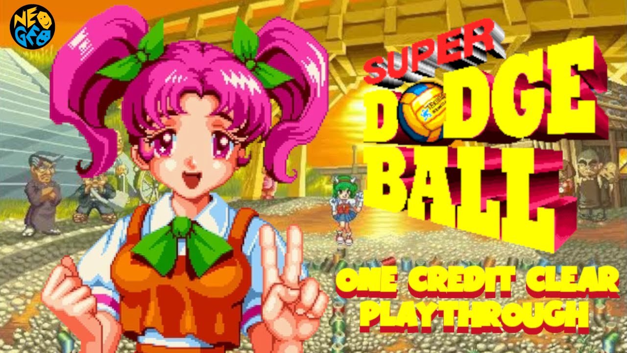 Super Dodge Ball (Neo Geo) | Miyuku | 1cc Playthrough