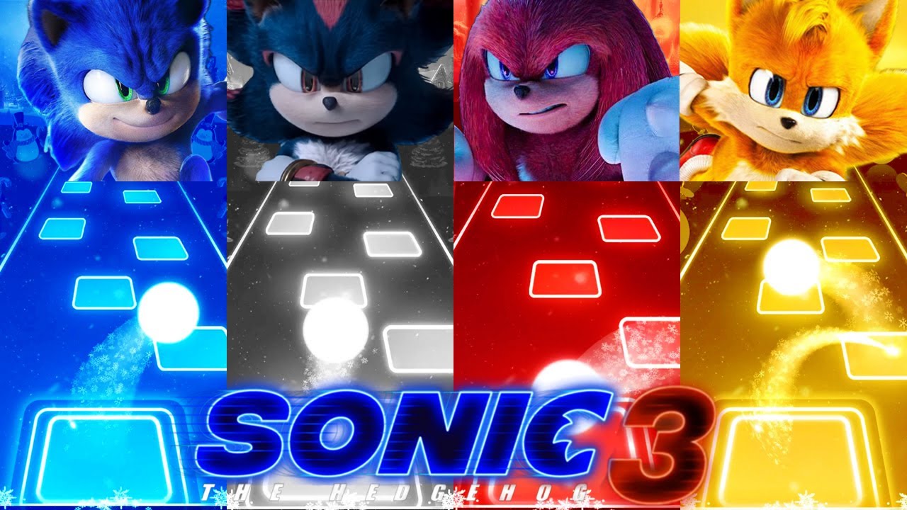 Sonic The Hedgehog 🔴 Shadow The Hedgehog 🔴 Knuckles  🔴 Tails | Coffin Dance Cover
