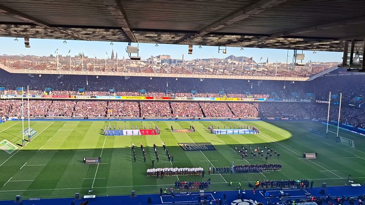 Scotland France Hymne La Marseillaise Tournoi 6 nations le 7 mars 2026
