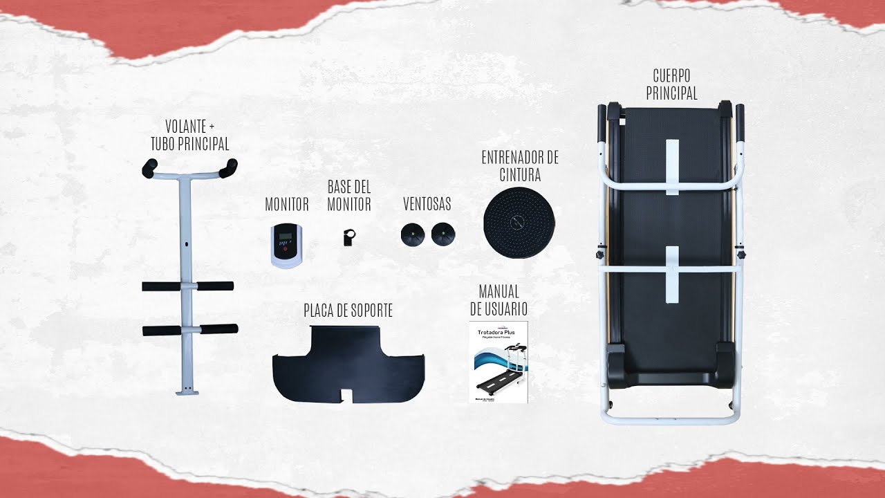 Aprende a ensamblar tu Trotadora Caminadora Plegable Plus Home Fitness - ATLETIS