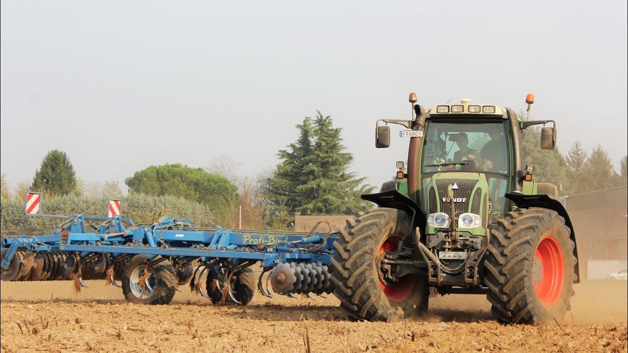 Erpicatura / Fendt Favorit 926 / Rabe Profi Bird