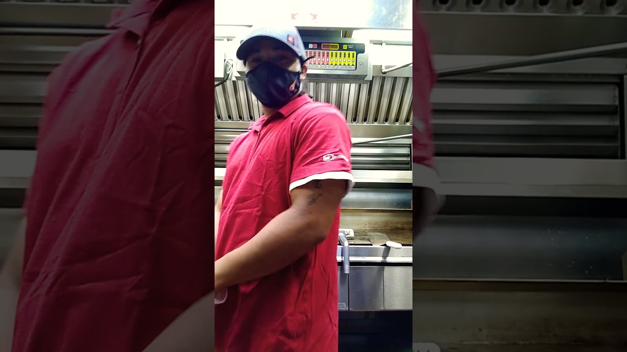 Jack in the box. you're watching a master cook at work pt1