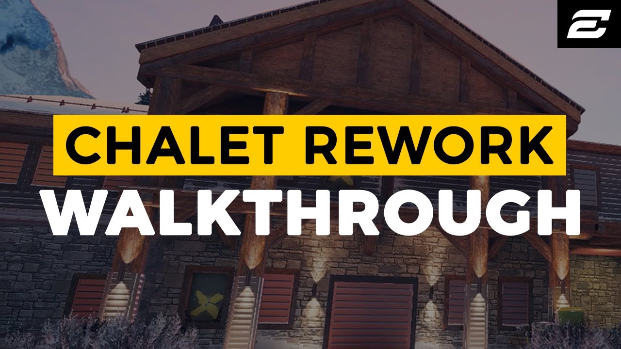 Rainbow Six Siege - In Depth: CHALET REWORK FULL WALKTHROUGH! Operation Shadow Legacy