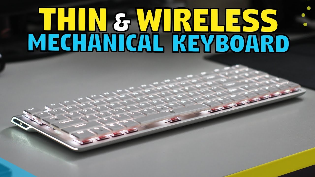 Drevo Joyeuse Low Profile Wireless Mechanical Keyboard - Unboxing & Review