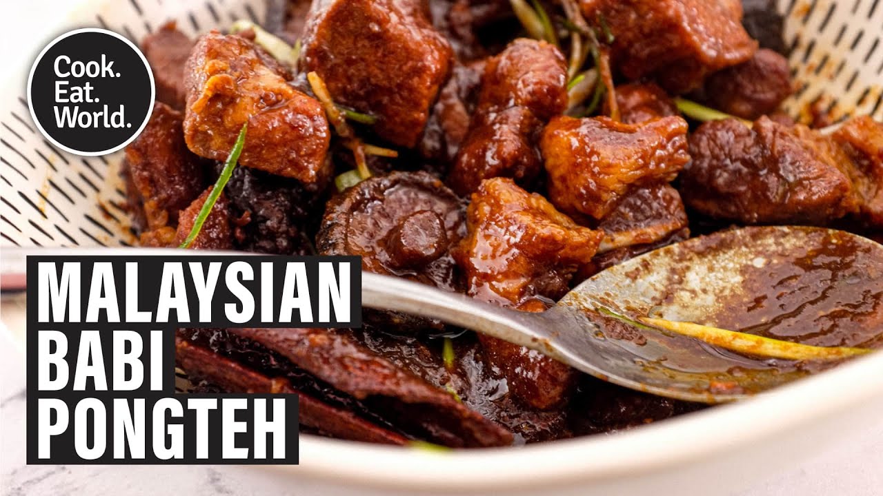How to make Babi Pongteh (Malaysian Pork Stew) from scratch