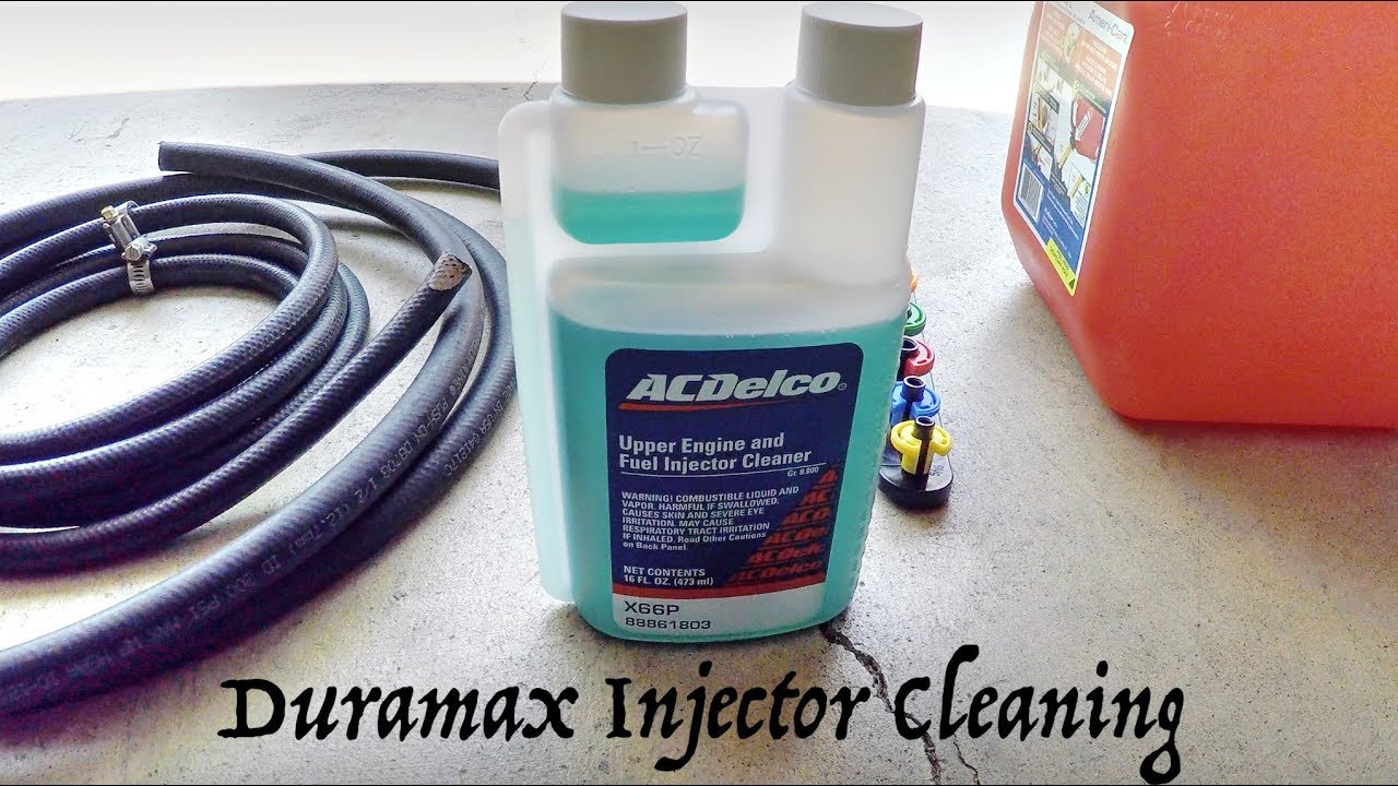 Duramax ACDelco Injector Cleaning with Before and After Balance Rates