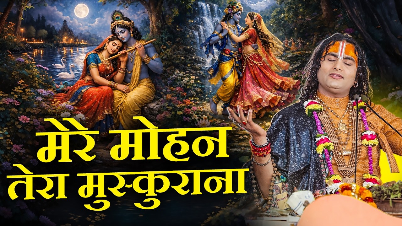 मेरे मोहन तेरा मुस्कुराना | Mere Mohan Tera Muskurana | अनिरुद्धाचार्य जी  महाराज