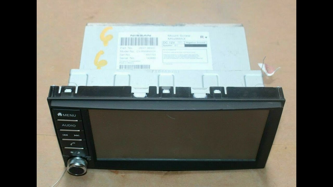 HOW TO INSTALL A  REPLACEMENT TOUCH-SCREEN 18 19 Nissan Frontier glass Digitizer NAVIGATION radio