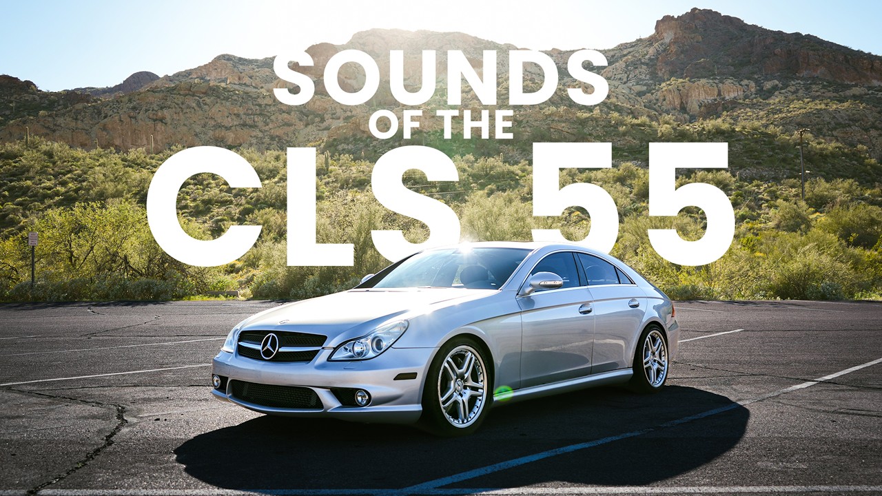 CLS55 AMG | Supercharged V8 Exhaust | POV Mountain Drive