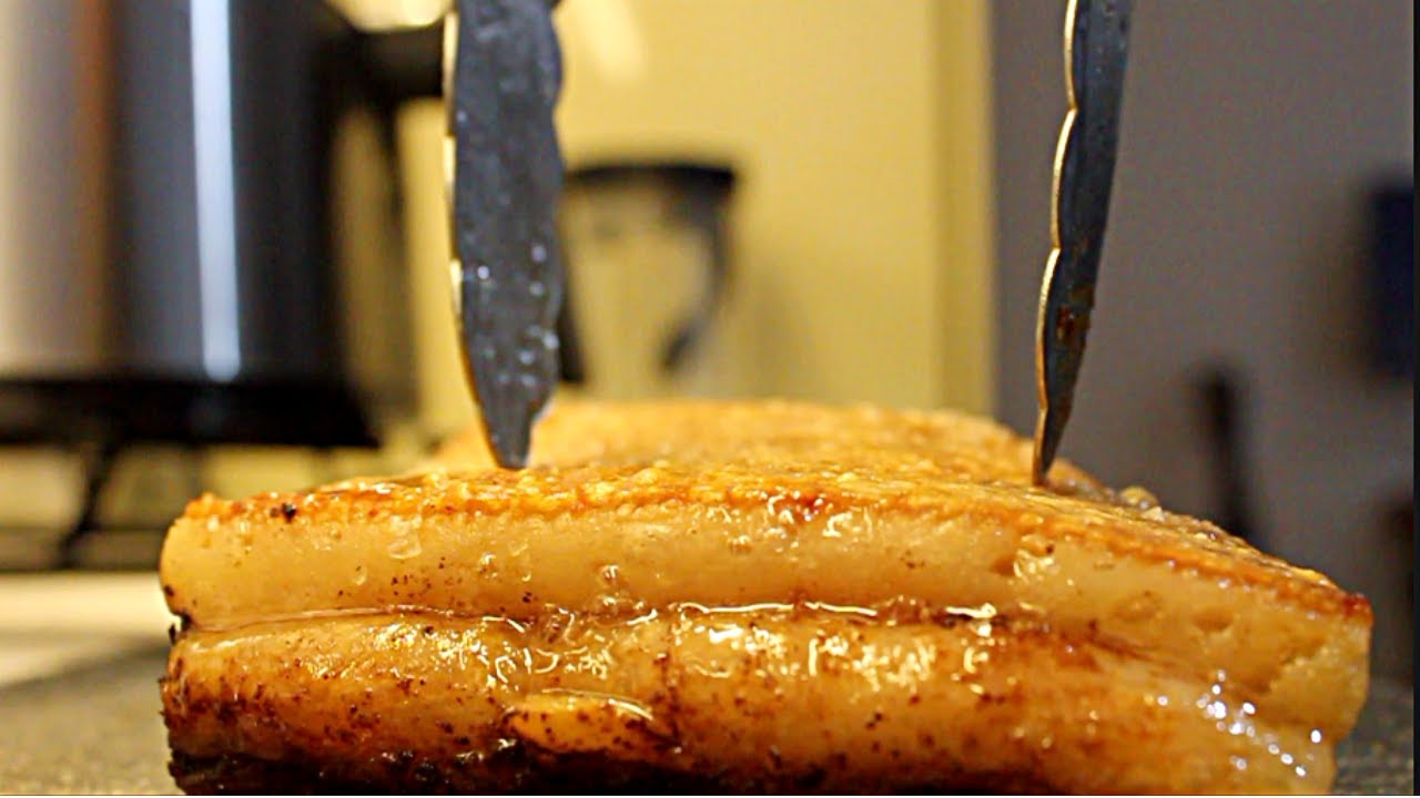 I BOILED IT FIRST - CRISPY PORK BELLY AIR FRY - 100% CRUNCHY