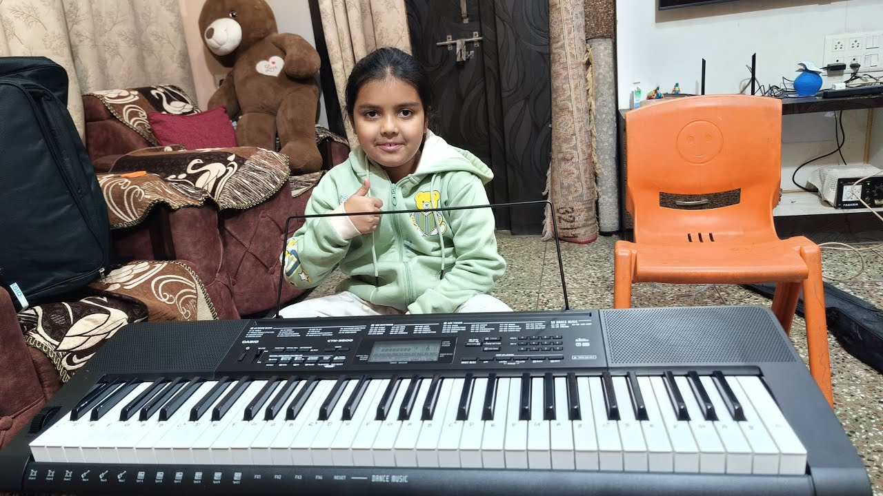 Casio CTK 3500 piano unboxing/ review/ for swara 