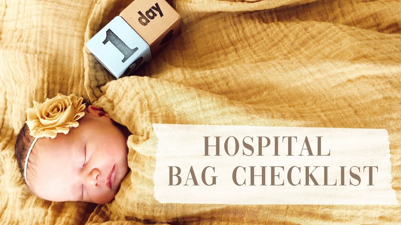 Katrina Scott |  Hospital Bag Checklist for Pregnant Moms going into Labor