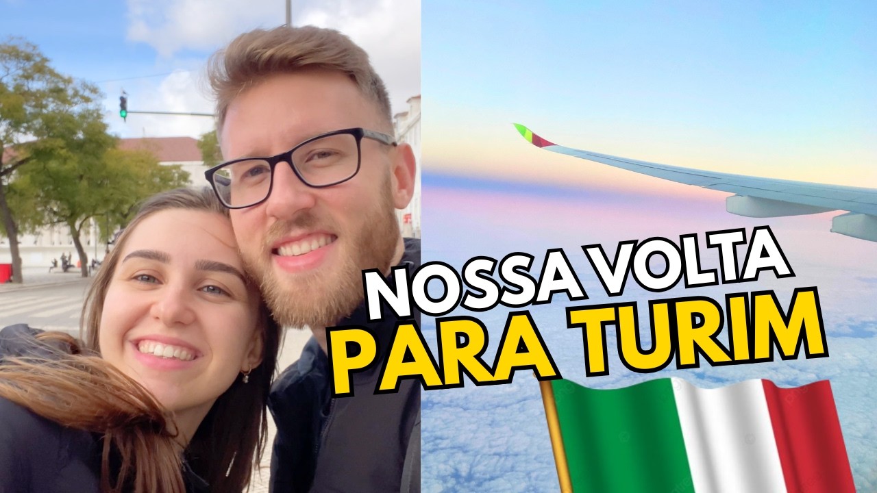 VLOG: Voltamos pra Itália | 2 meses no Brasil e agora?