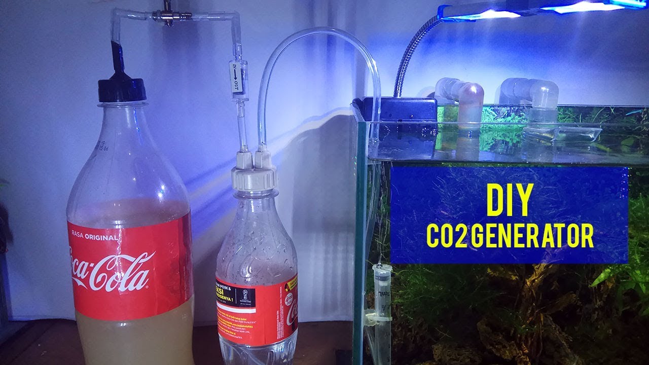 How to make CO2 Generator System Using Yeast and Sugar