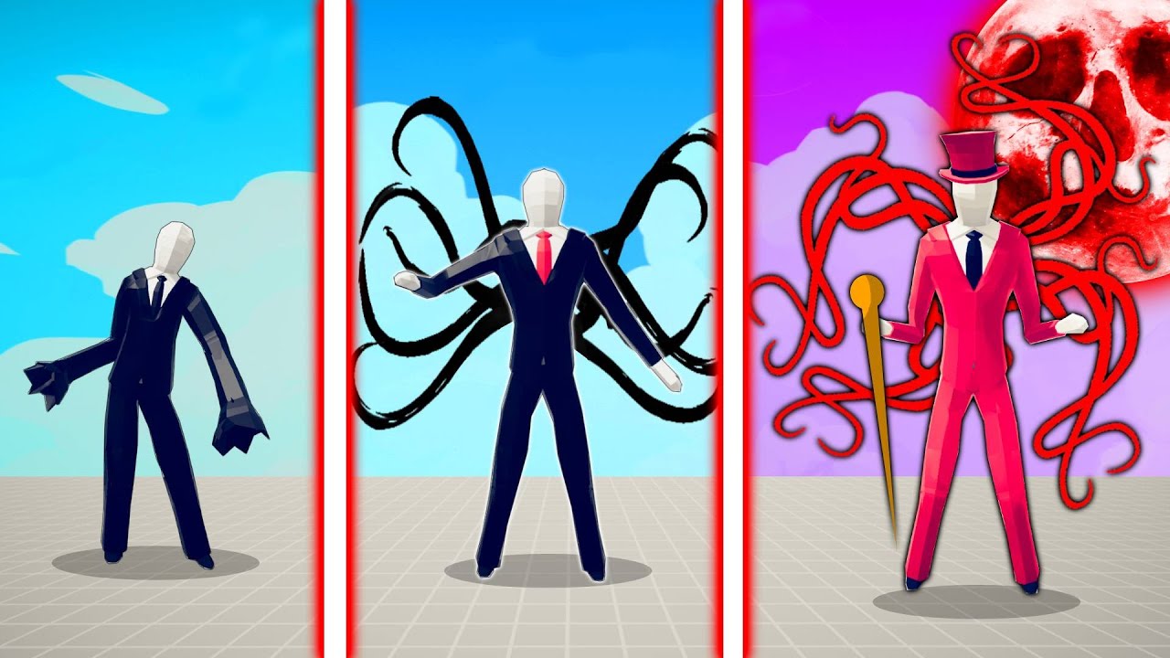 EVOLUTION OF SLENDERMAN | TABS - Totally Accurate Battle Simulator