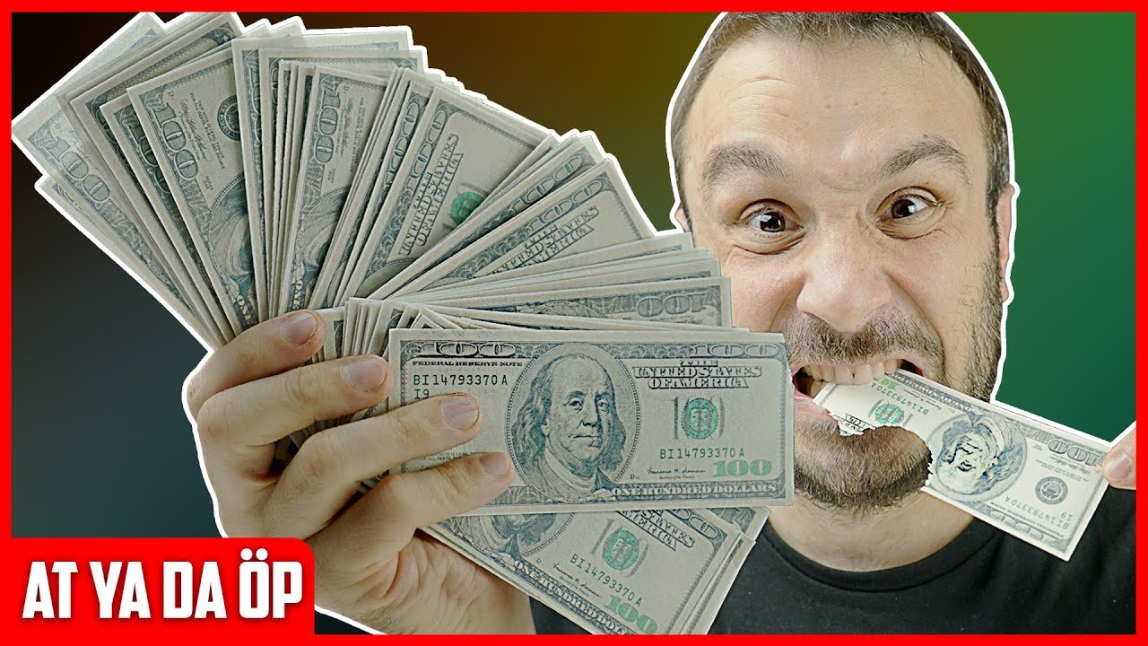 YENEBİLEN PARA DOLAR | AT YA DA ÖP