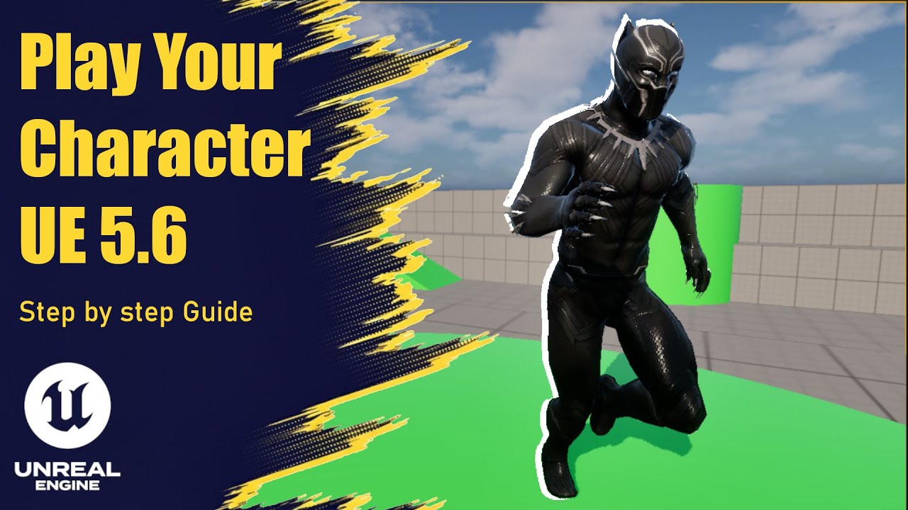 Unreal Engine 5.6 Beginner Tutorial: Create Your Own Character Controller