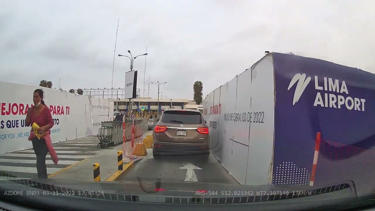 Segundo ingreso al Estacionamiento del Aeropuerto Internacional Jorge Chavez