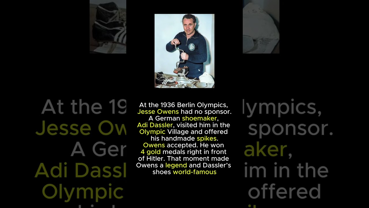 Adi Dassler: the german shoemaker who helped Jesse Owens defy Hitler