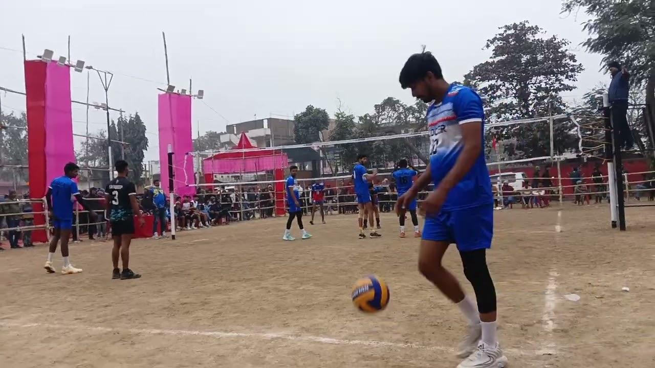 Gaya ji vs Saharsa Gaya ji won the match #volleyball #vollyballtournament #bihar #trending 