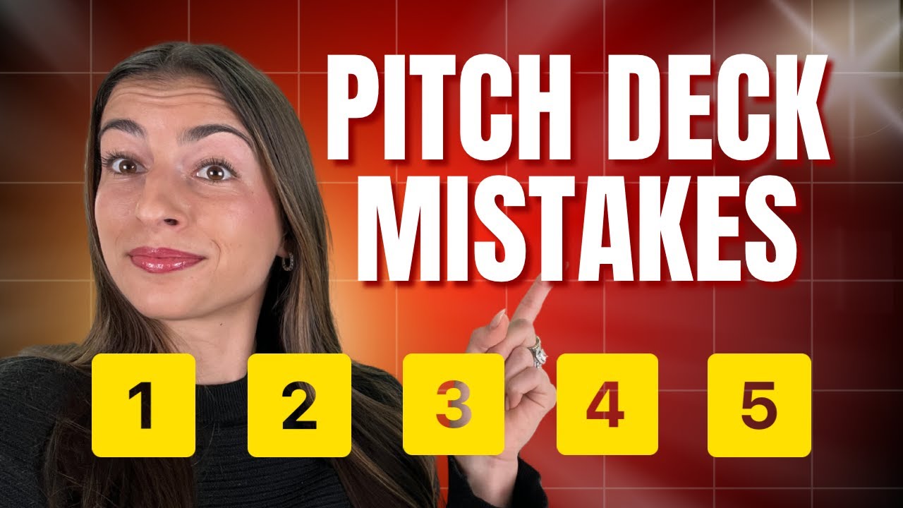 🚀 5 Common Pitch Deck Mistakes (And How to Fix Them!)