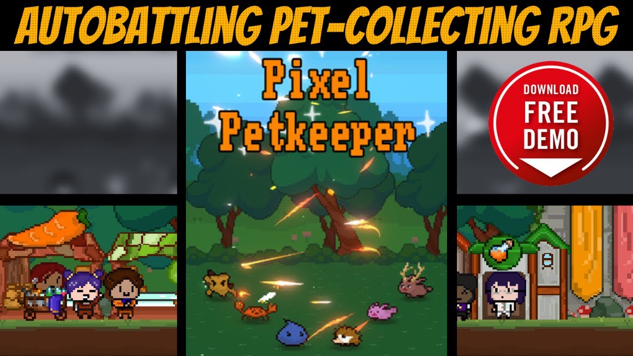 Autobattling Pet-Collecting RPG | Pixel Petkeeper