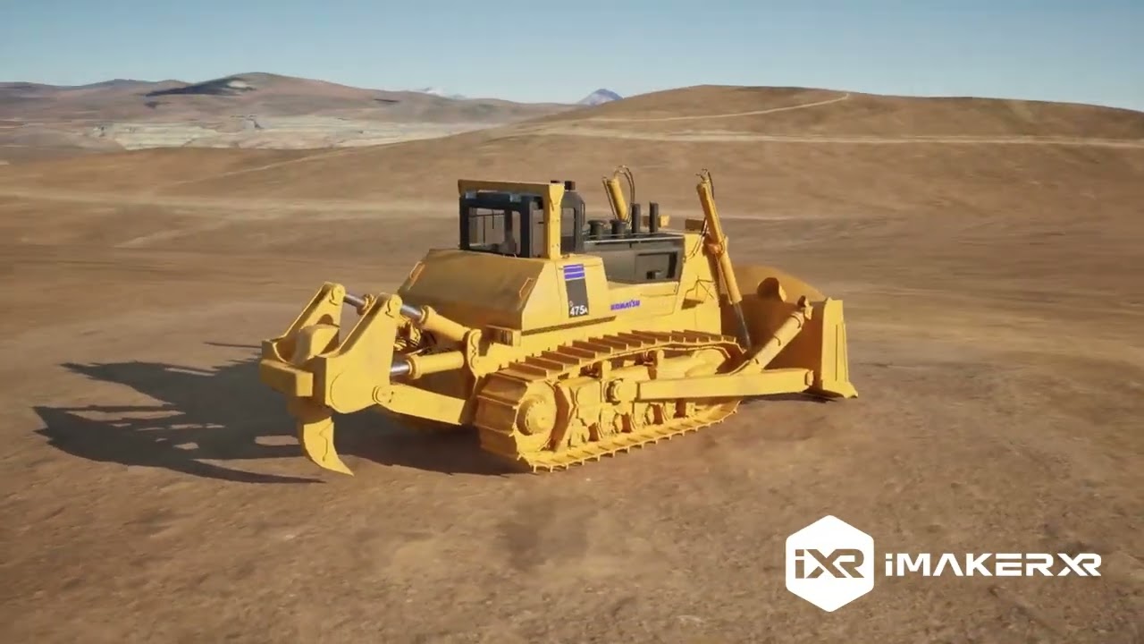 3D Animation of Mining Trucks and Heavy Equipment | Modern Mining Operations