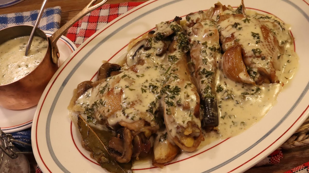MON POULET DE BRESSE A LA CRÈME façon Mère Mitraille - Un bon plat en sauce - Gourmandises TV