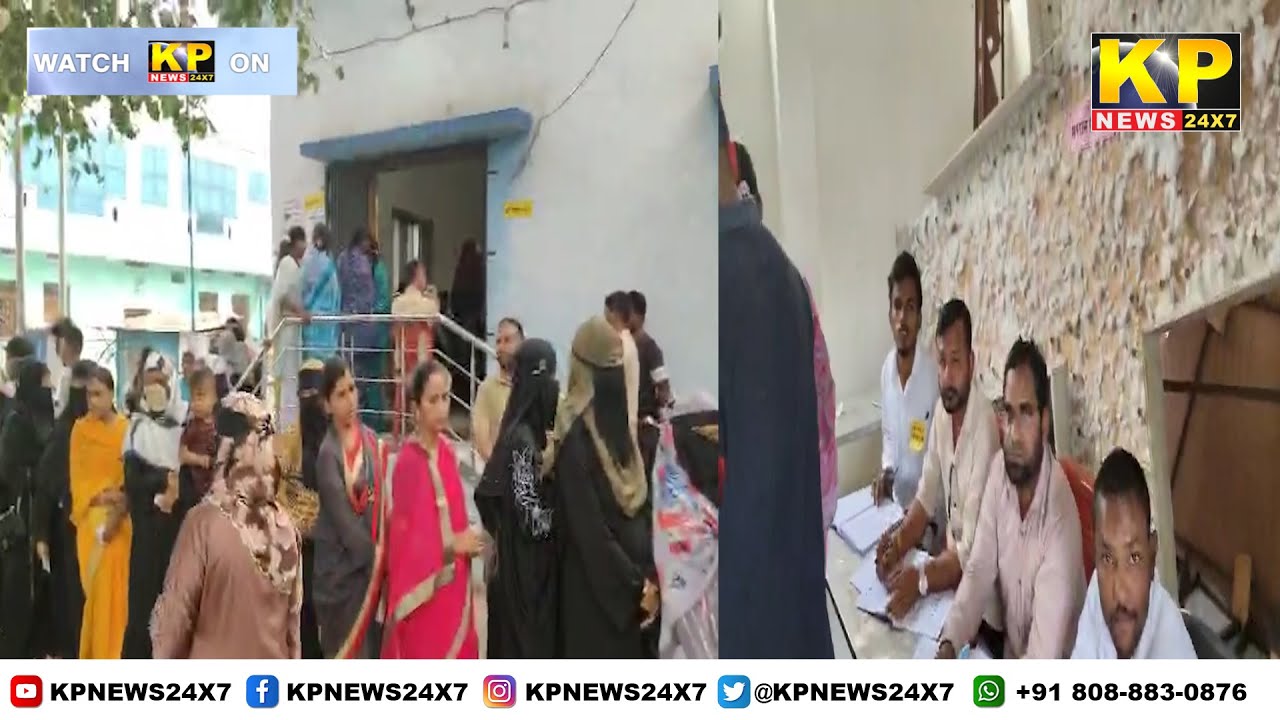 Udgir News | People Showed Enthusiasm In Voting For The Municipal Council Elections