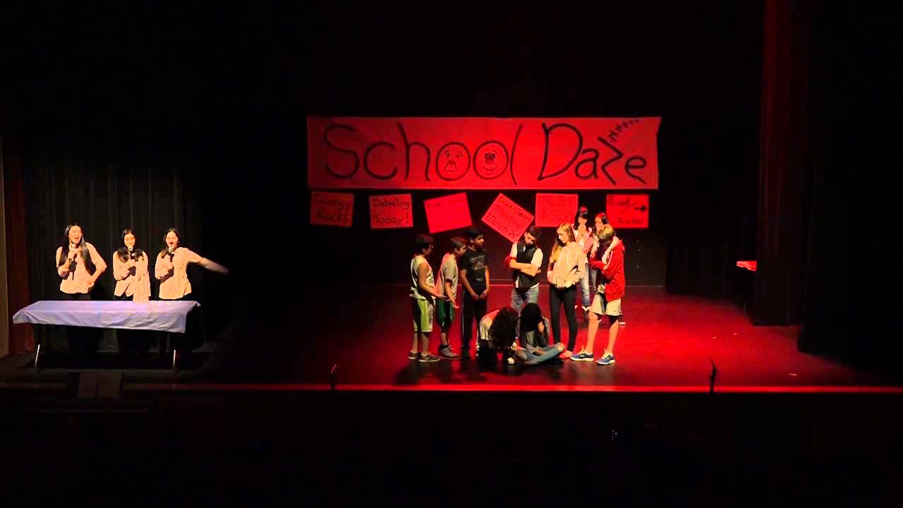 School Daze  - Middle School Play 2016