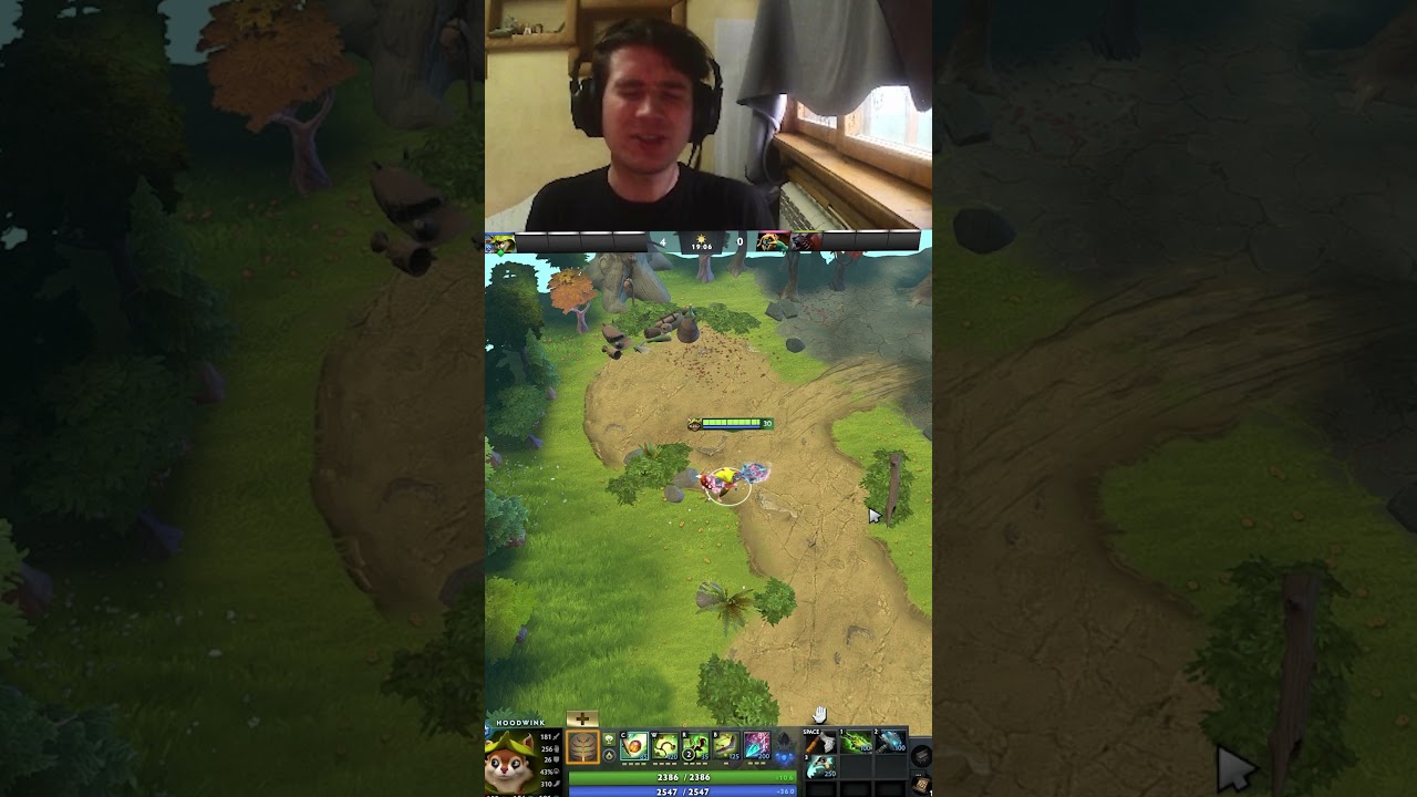Фишки на Худвинк от Грандмастера ч26 (СТРИМЛЮ КАЖДЫЙ ДЕНЬ)  #dota2 #hoodwink  #гайд