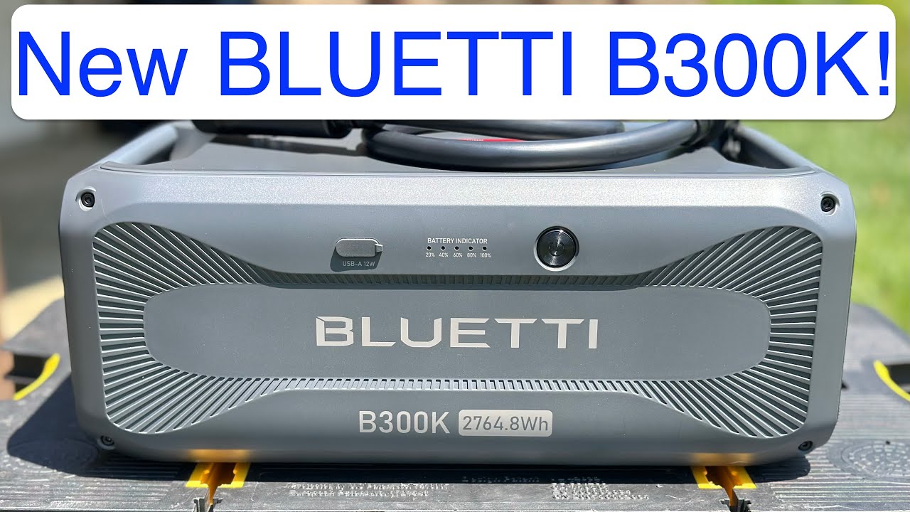 NEW Bluetti B300K First Look!